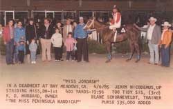 Miss Jordash win picture 4/6/1985
